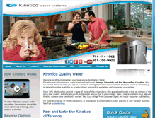 Tablet Screenshot of kineticoca.com